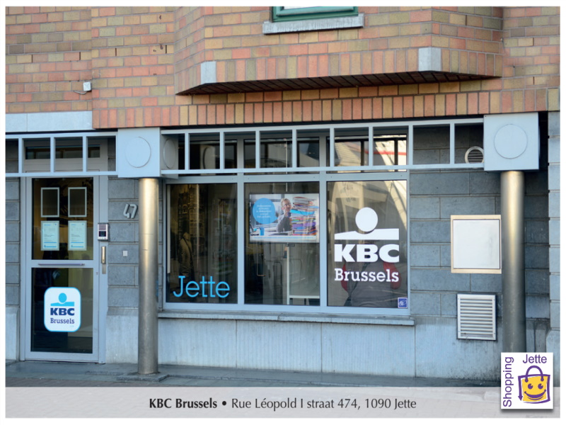 [Foto bankkantoor KBC Brussels Jette]